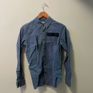 G-Star Raw Button Up Military Cargo Style Shirt